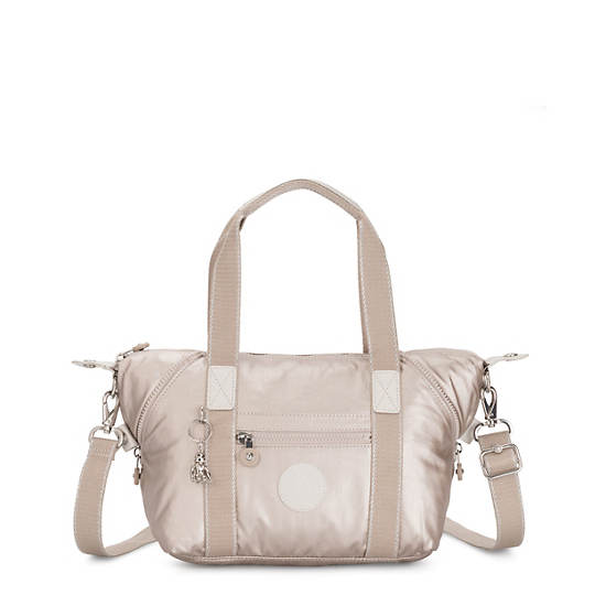 Kipling Art Mini Metallic Skulderveske Beige | NO 1833AH